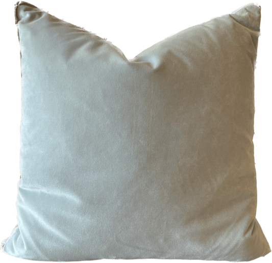 Banks Velvet Pillow-Shale/Pool