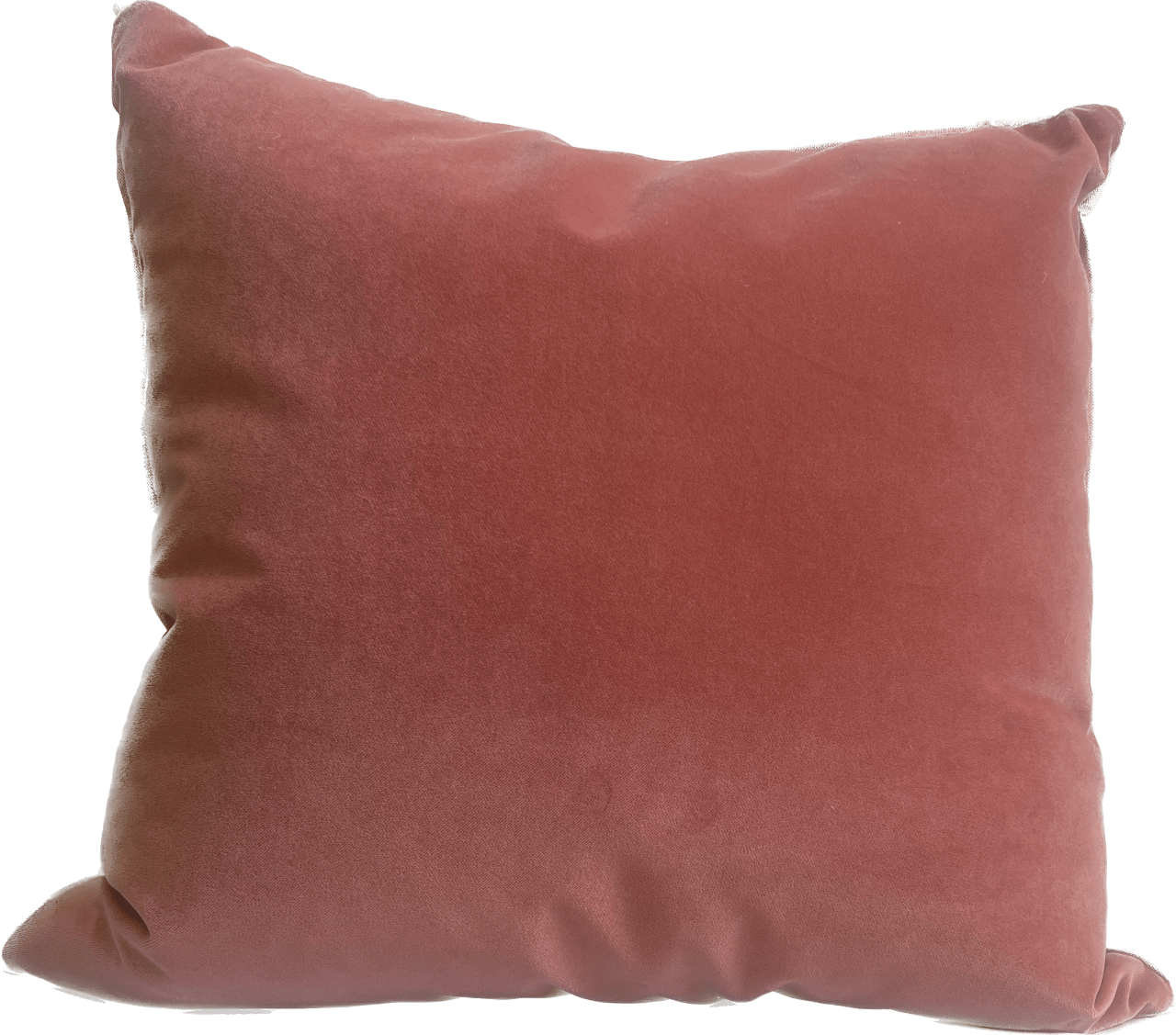 Banks Velvet Pillow-Charming/Coral - Pillows