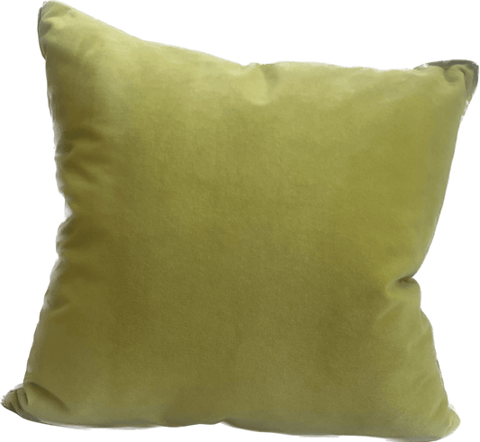 Banks Velvet Pillow-Key Lime/Quince - Pillows