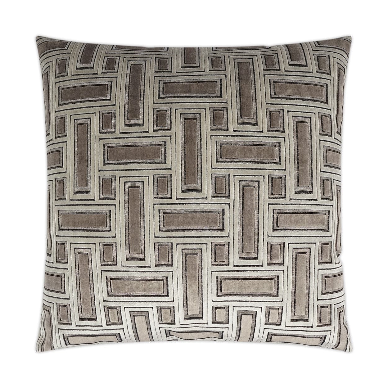 Brix Cut Velvet Pillow - Pillows