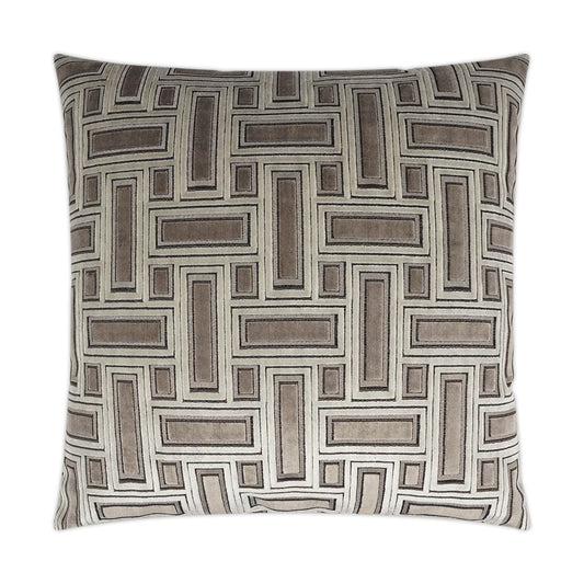 Brix Cut Velvet Pillow - Pillows