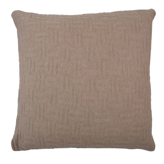 Camel Hair Achelous 22’’x22’’ Pillow- Light Camel - Pillows
