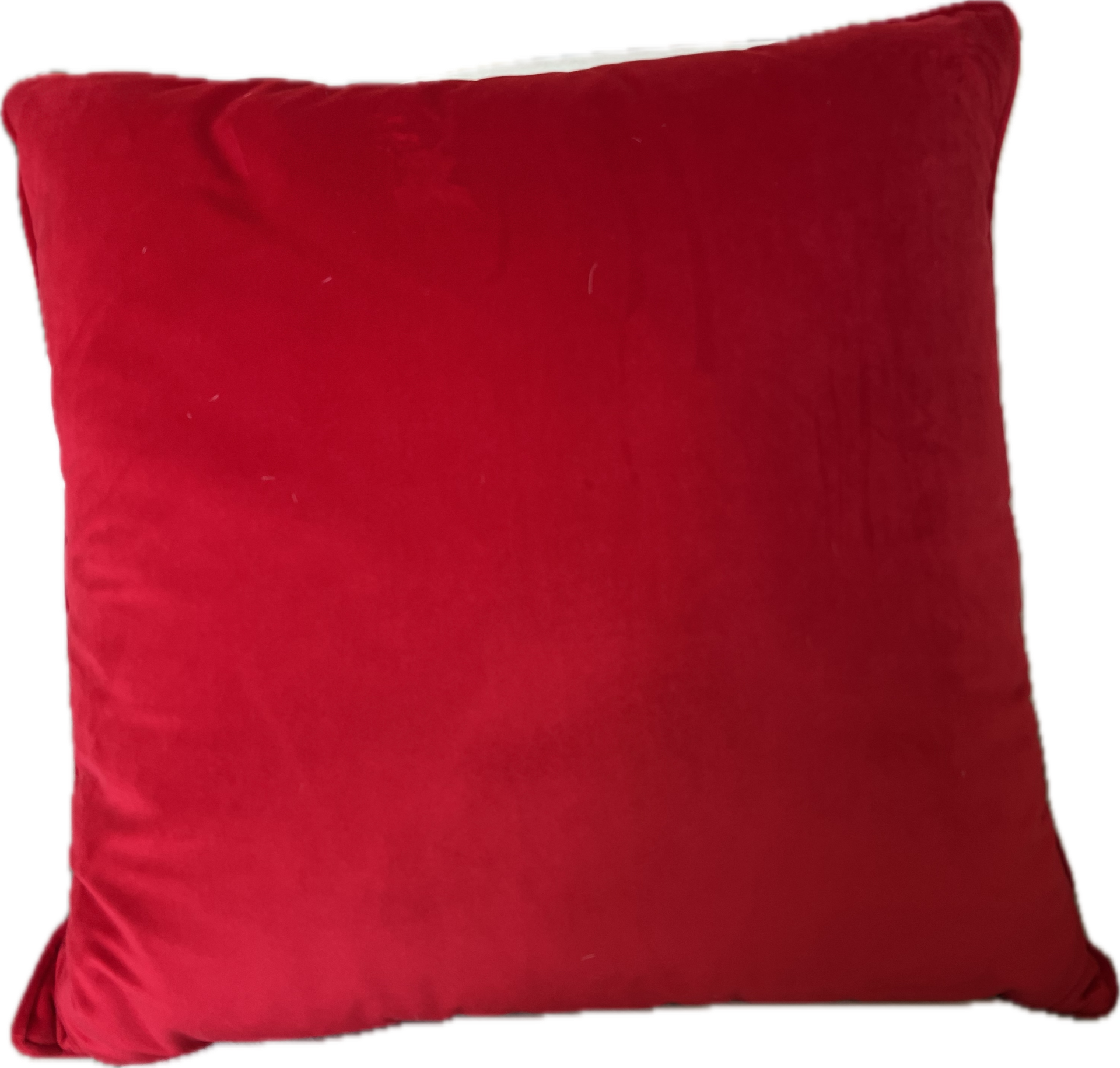 Candy Red Velvet Pillow - Pillows