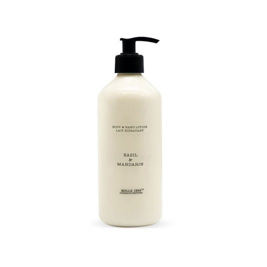 Cereria Molla Body and Hand Lotion - Basil and Mandarin - Hand and Body Lotion