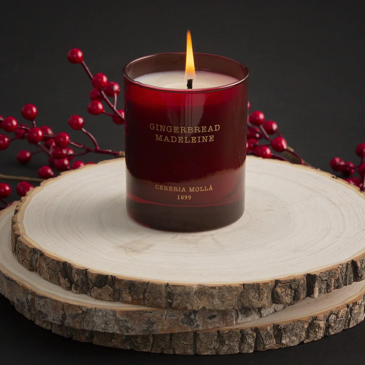 Cereria Molla Gingerbread Madeline Candle - Holiday Home Fragrance