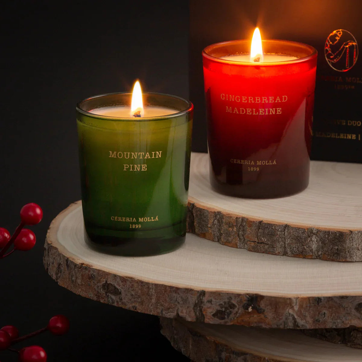 Cereria Molla Gingerbread Madeline Candle - Holiday Home Fragrance