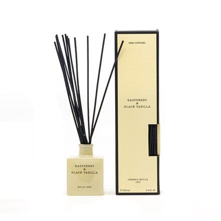 Cereria Molla Raspberry and Black Vanilla 3.4 fl oz Reed Diffuser - Reed Diffuser