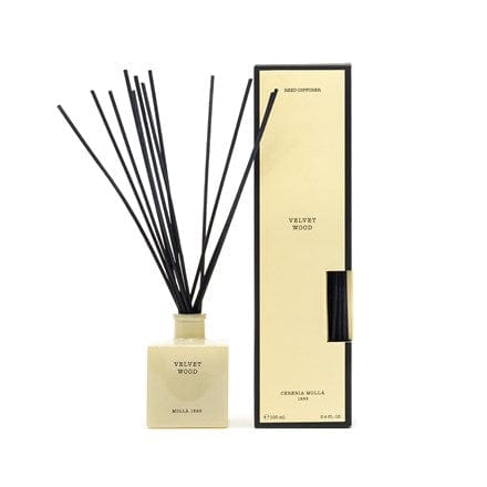 Cereria Molla Velvet Wood 3.4 fl oz Reed Diffuser - Reed Diffuser