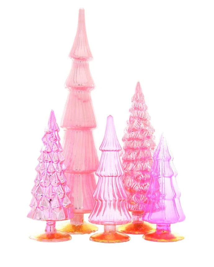 Glass Hue Trees - Pink