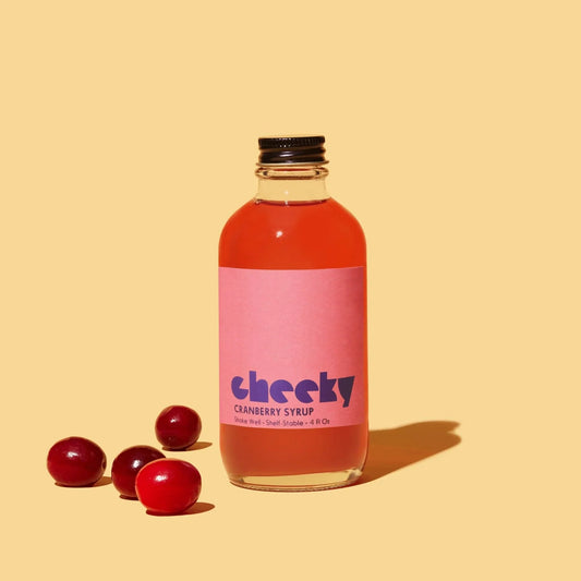 Cheeky Cranberry Syrup - 4 ounce - Gourmet Food