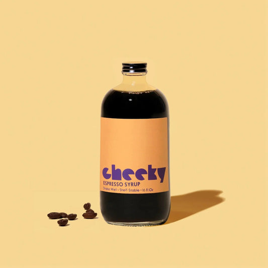 Cheeky Espresso Syrup - 16 oz bottle Espresso Syrup - Specialty Foods