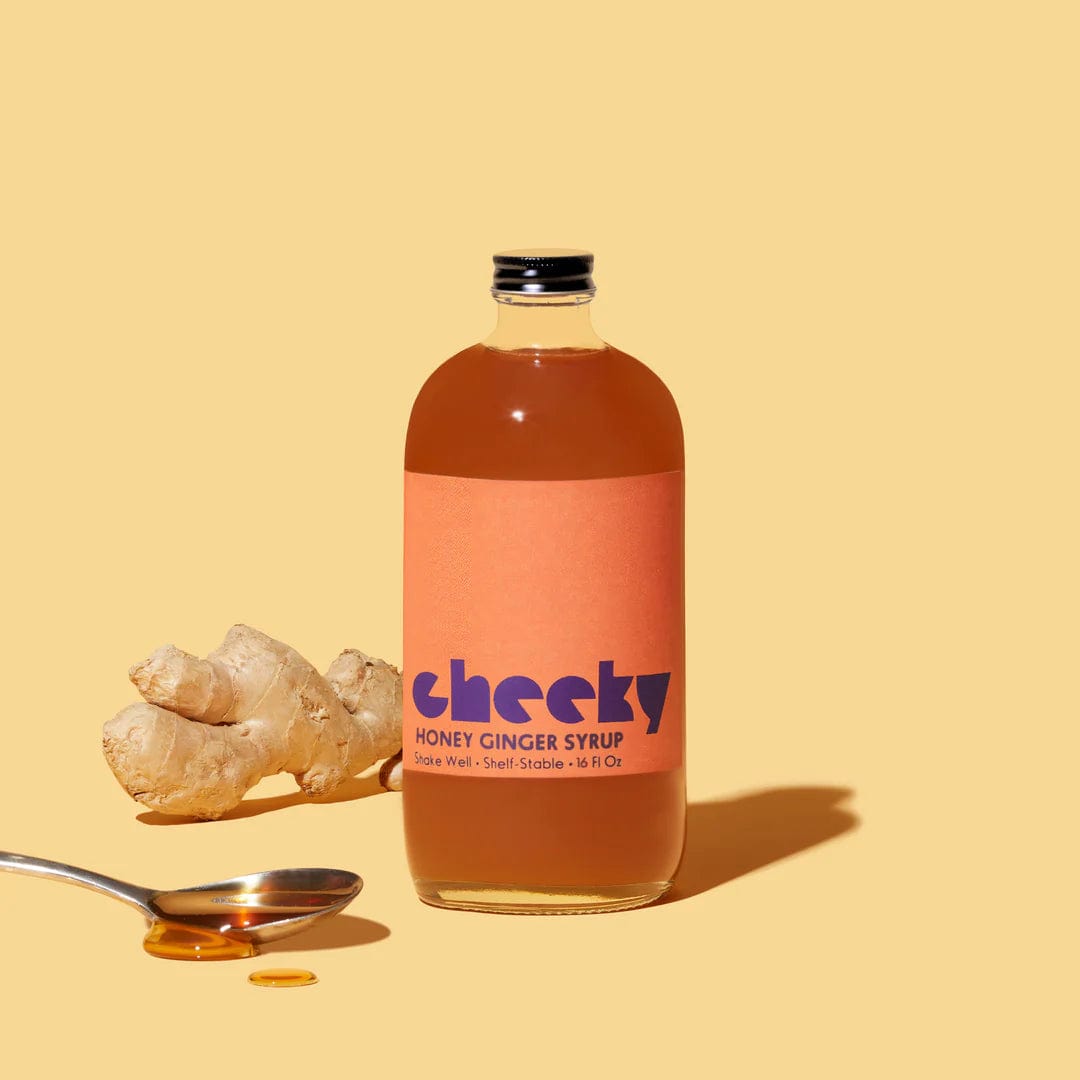 Cheeky Honey Ginger Syrup - 16 oz bottle