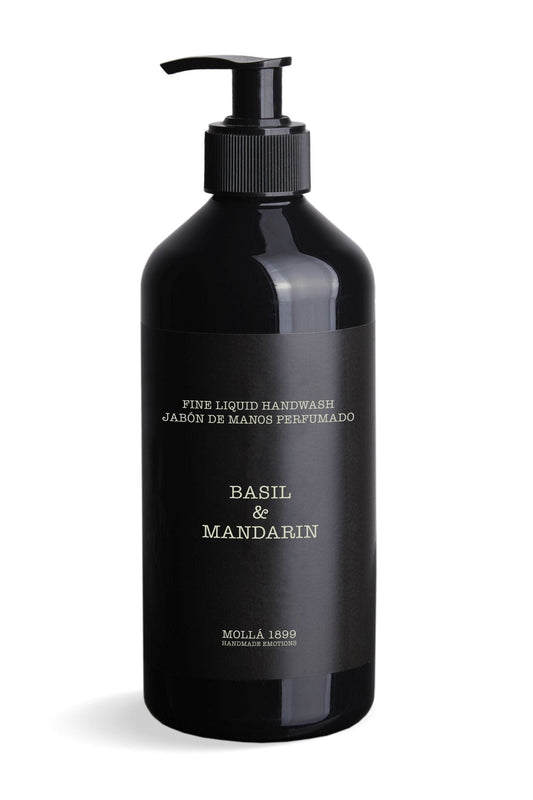 Cereria Molla Fine Liquid Body and Hand Wash - Basil and Mandarin