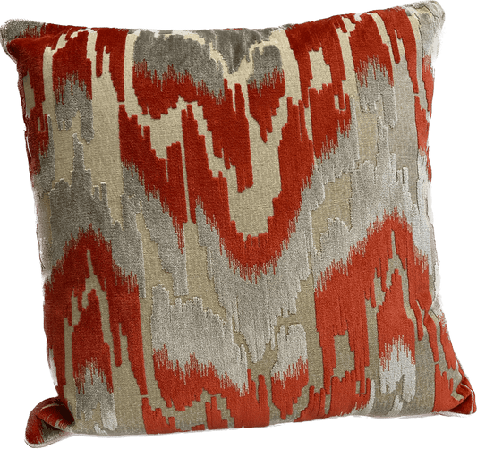 Diamo 24’’x24’’ Spice Cut Velvet Pillow - Pillows
