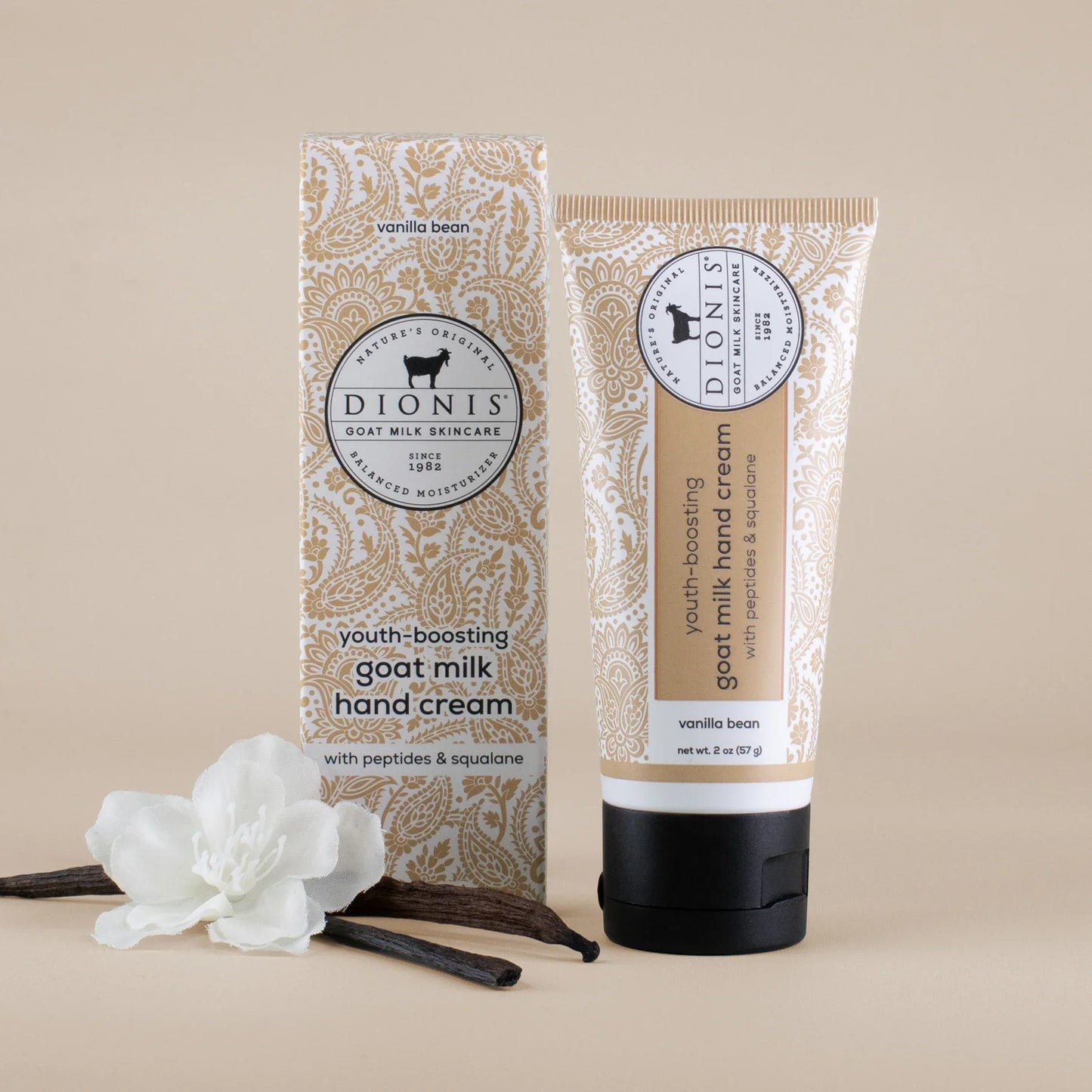 Dionis Youth Boosting Goat Milk Hand Cream - Vanilla Bean - Hand Cream