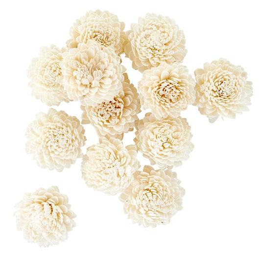 Dried Zinnia Flowers - Home Decor