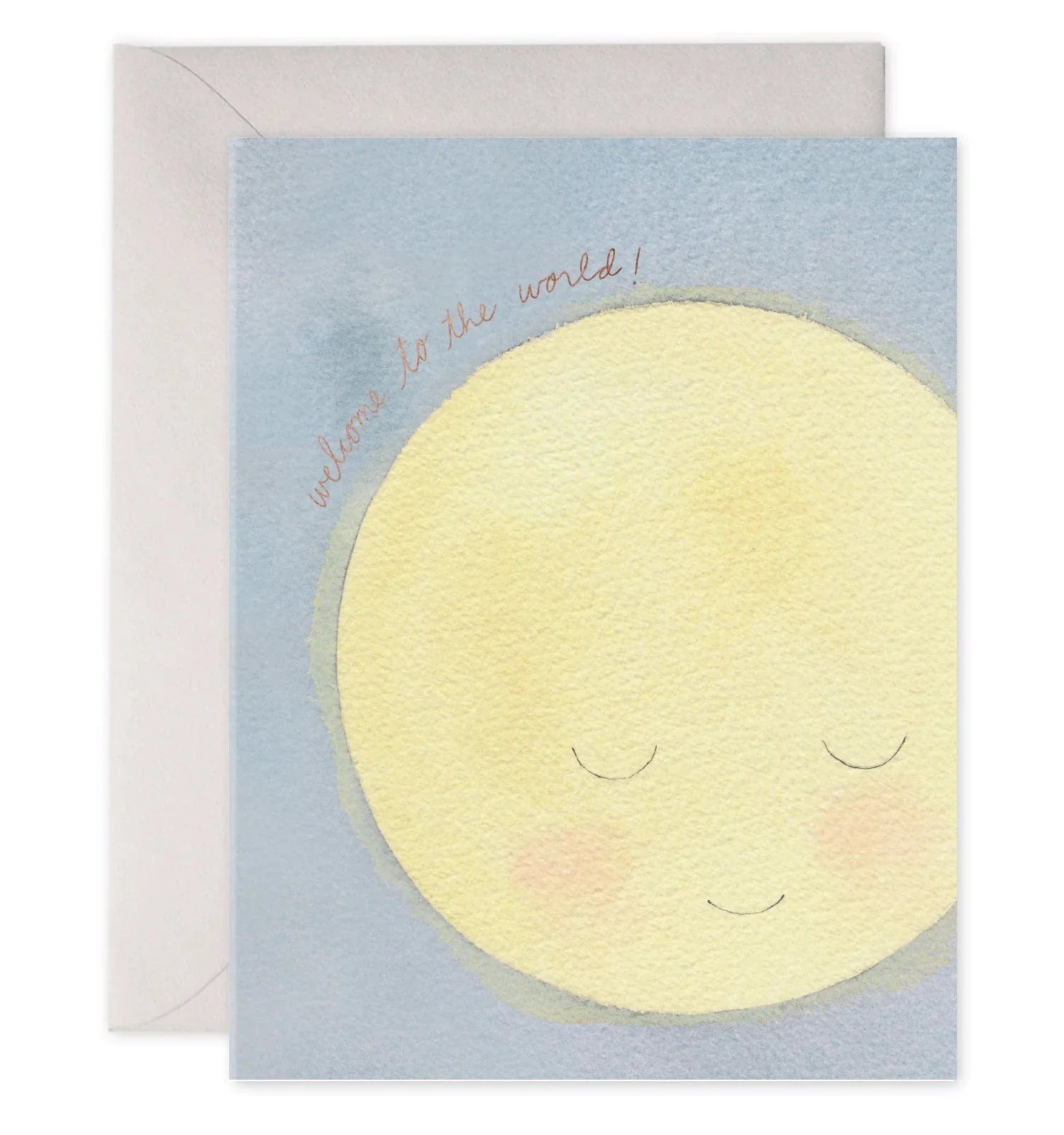 E. Frances Paper Baby Moon Greeting Card - Greeting Card