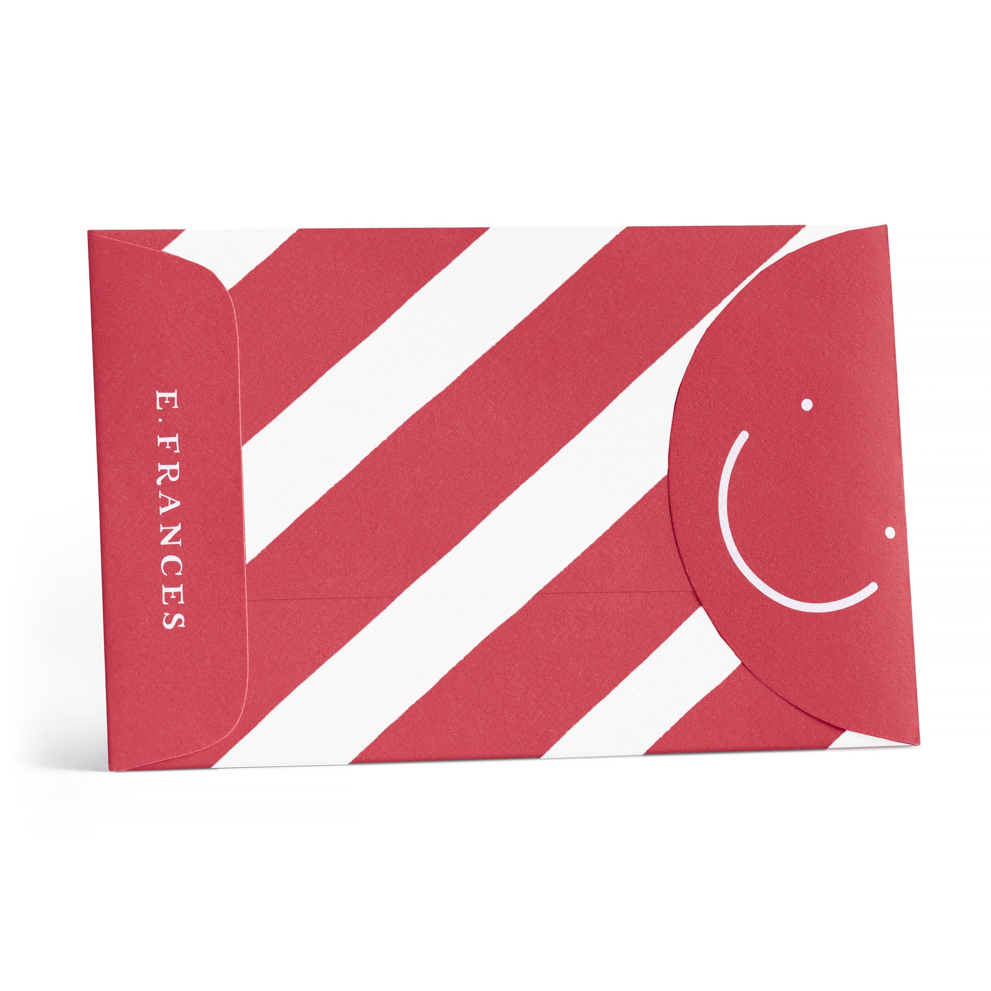 E. Frances Paper Little Notes Envelopes - Candy Cane Stripe - Holiday