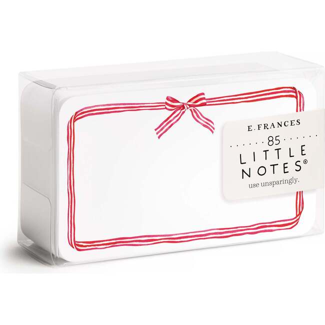 E. Frances Paper Red Ribbon Candy Little Notes - Holiday