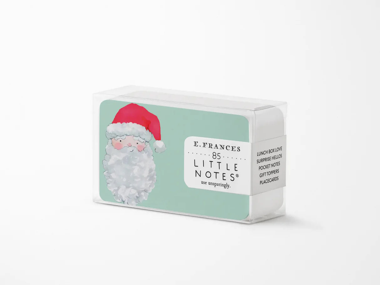 E. Frances Paper Vintage Santa Little Notes