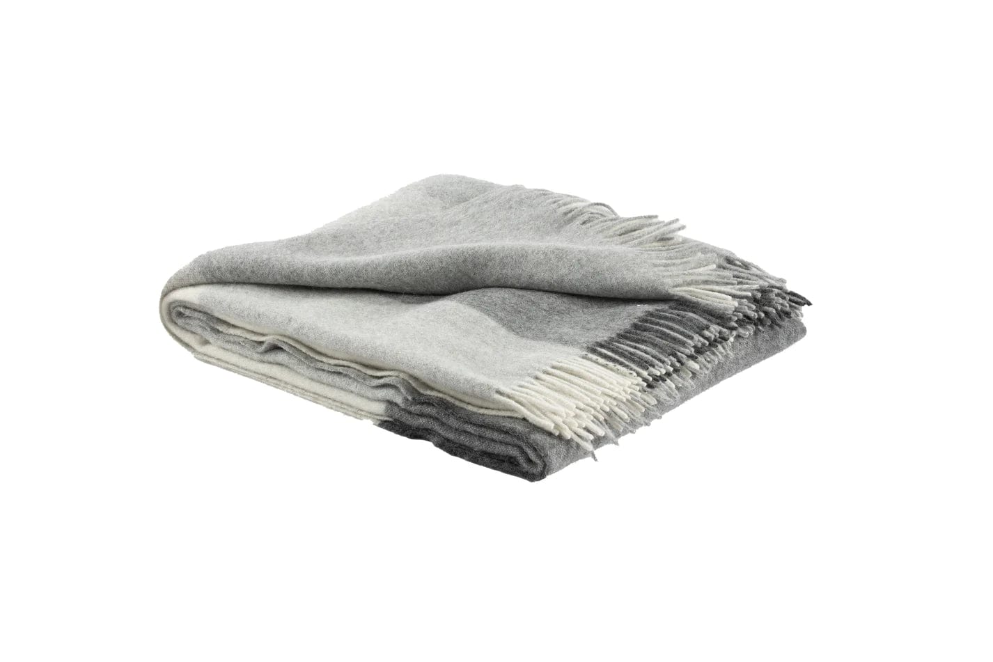 Faroe Recycled Alpaca and Wool Plaid Throw