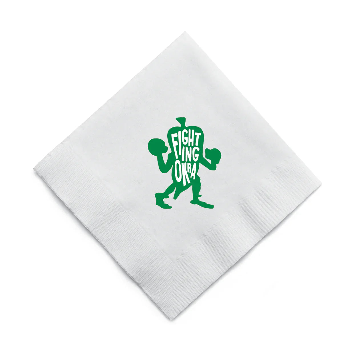 Fighting Okra Frosted Flex Cups - Beverage Napkins - Drinkware
