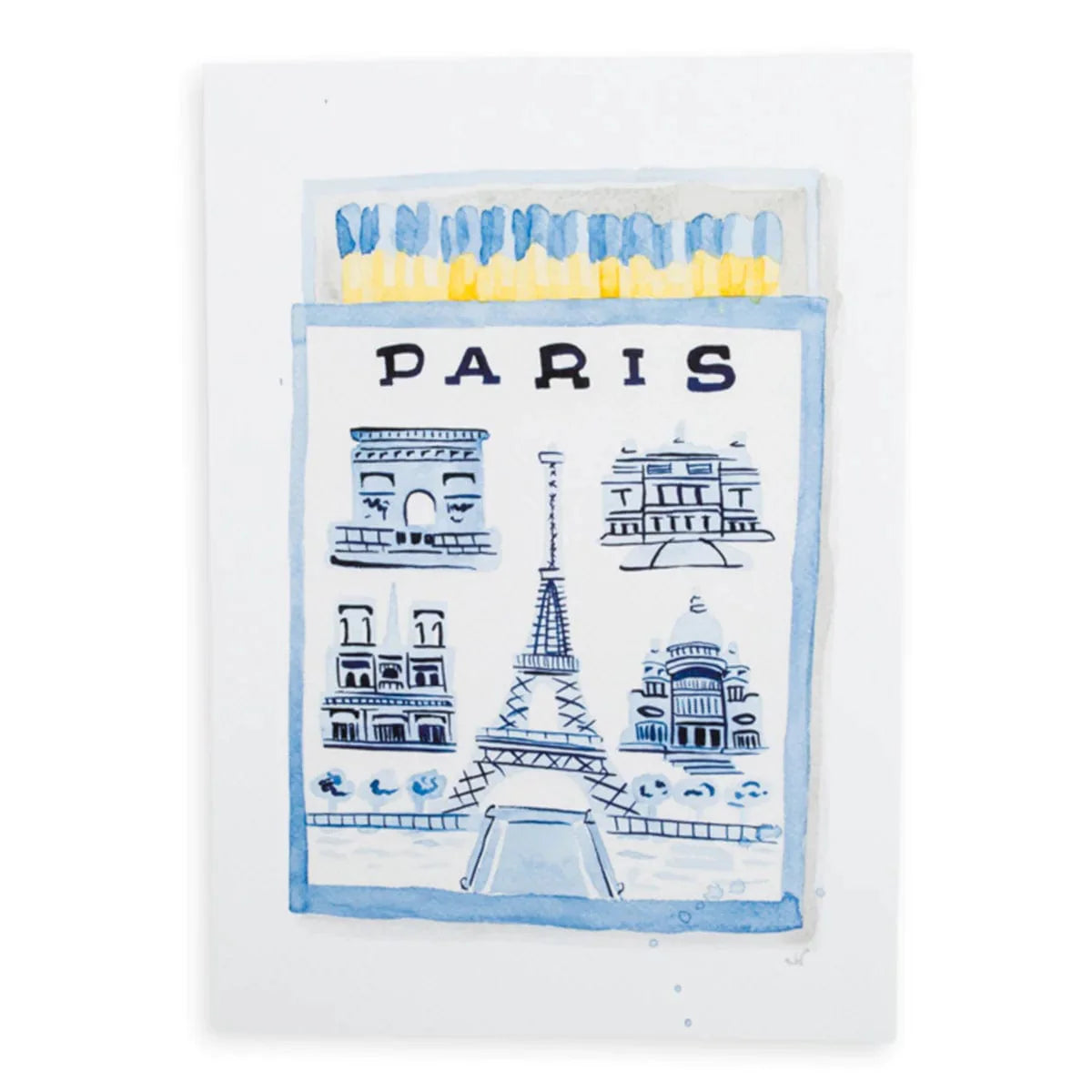 Furbish ’Paris’ Matchbook Print - 5’’ x 7’’ - Home Decor