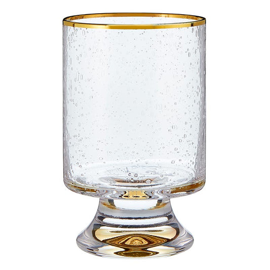 Gold Rimmed Glasses - Old Fashioned Glass - Barware