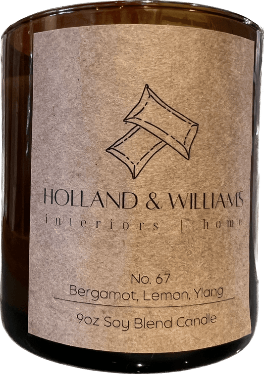 H&W Candle No.67 Bergamot Lemon and Ylang - Candle