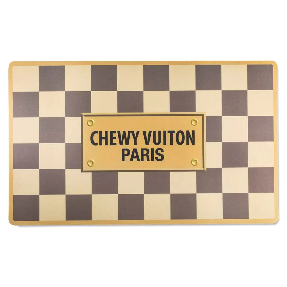 Haute Diggity Dog Chewy Vuiton Placemat - Pet Placemat
