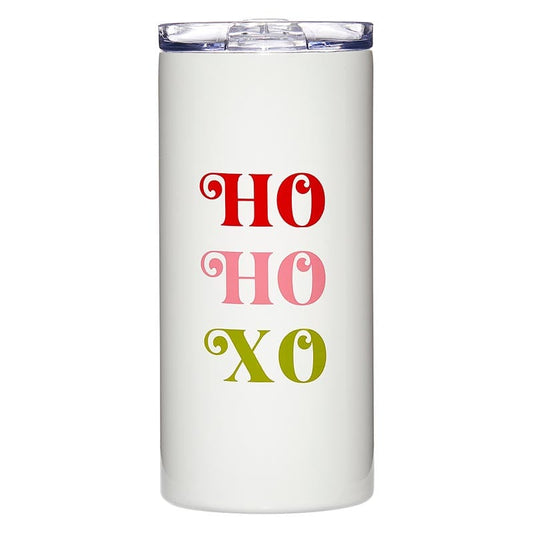 HO HO XO 16oz Travel Tumbler - Holiday