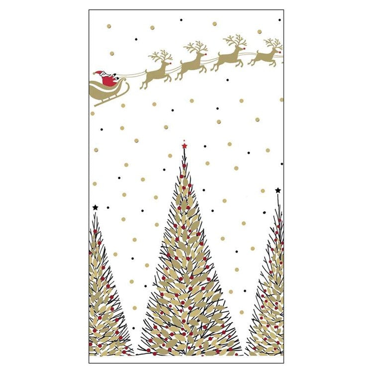 Holiday Paper Guest Towels - Joyeux Noel - Holiday