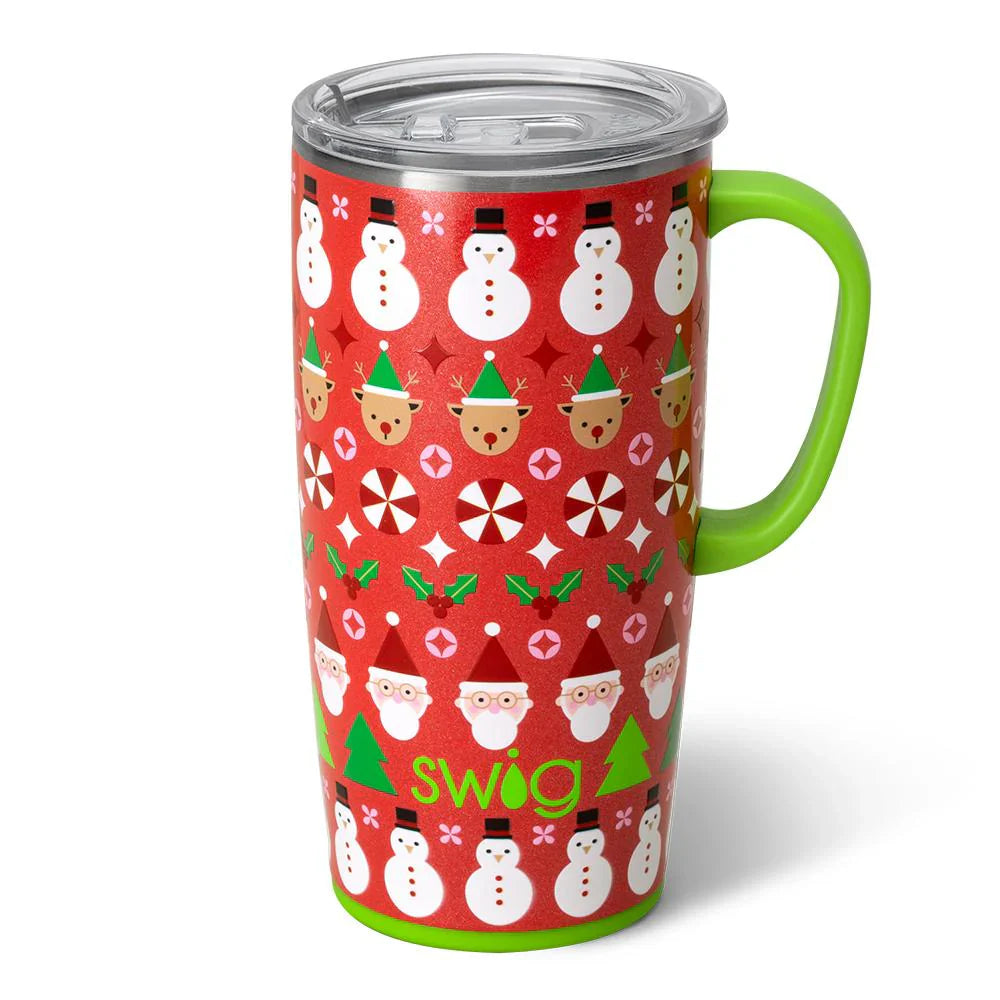 Holiday Swig Life Insulated Cups - Christmas Crew 22oz Travel Mug