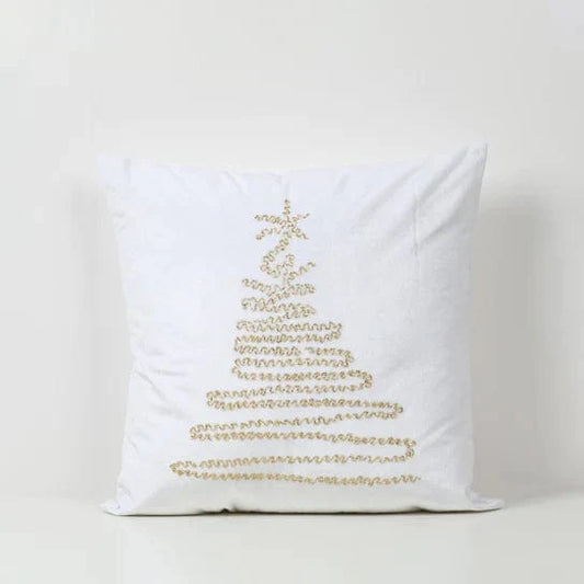 Holiday Velvet Oh Christmas Tree Pillow - Holiday