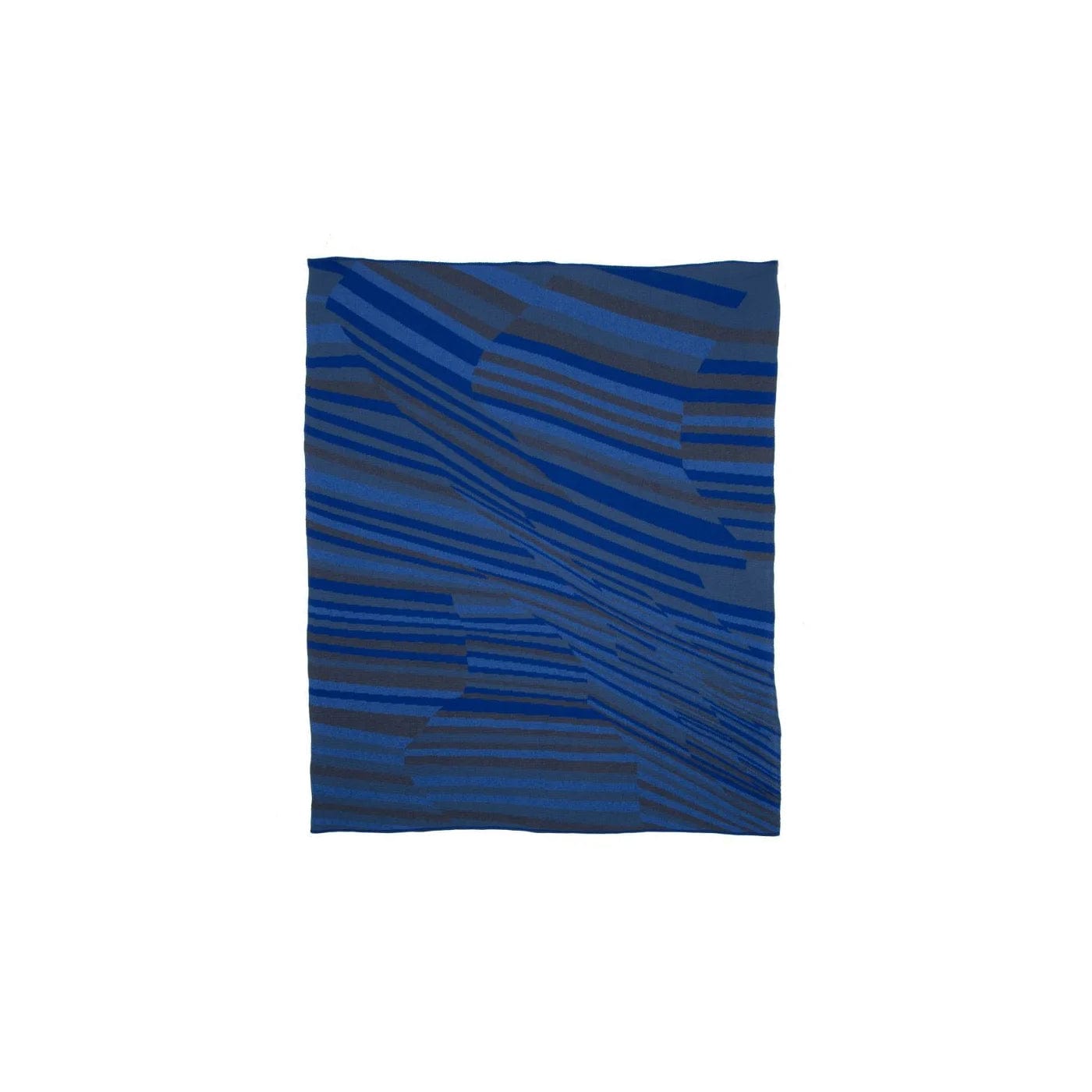 Alpenglow by Jill Malek Throw in Jeans/Slate/Royal/Ocean