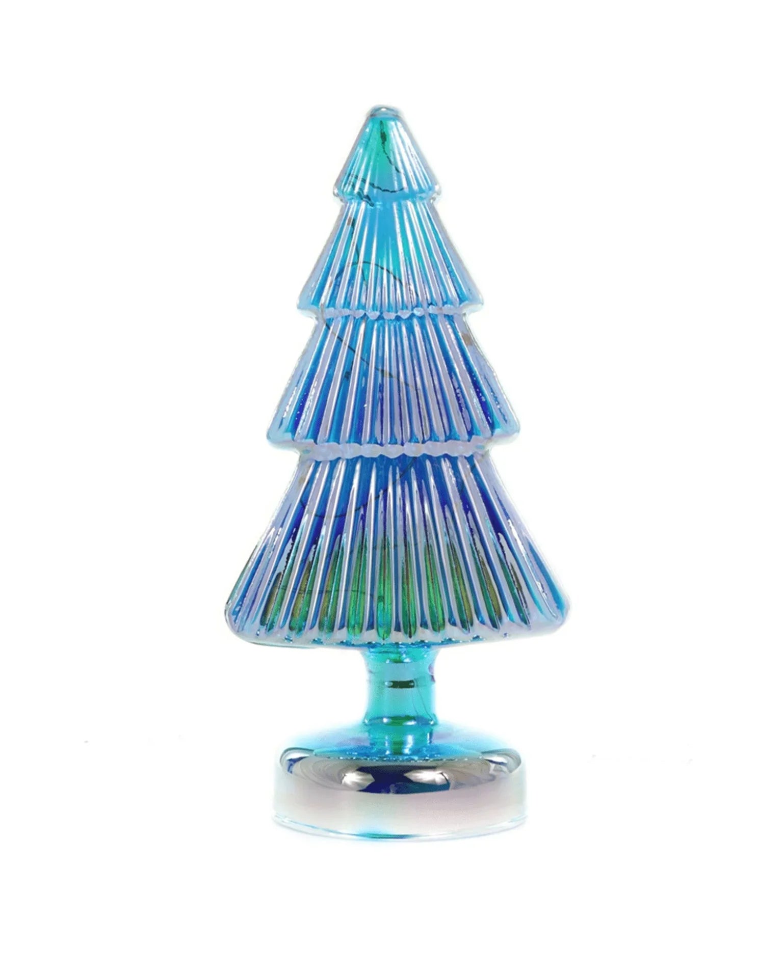Iridescent LED Tree - Blue - Holiday