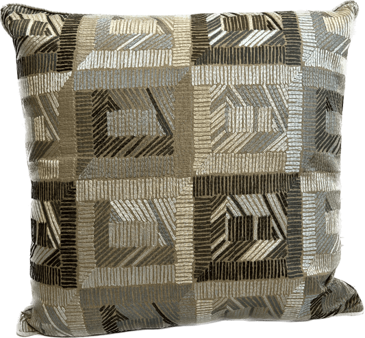 Kingston 24’’x24’’ Embroidered Pillow - Pillows