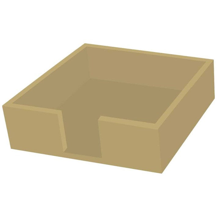 Lacquer Beverage Napkin Caddy - Gold - Beverage Napkin Caddy