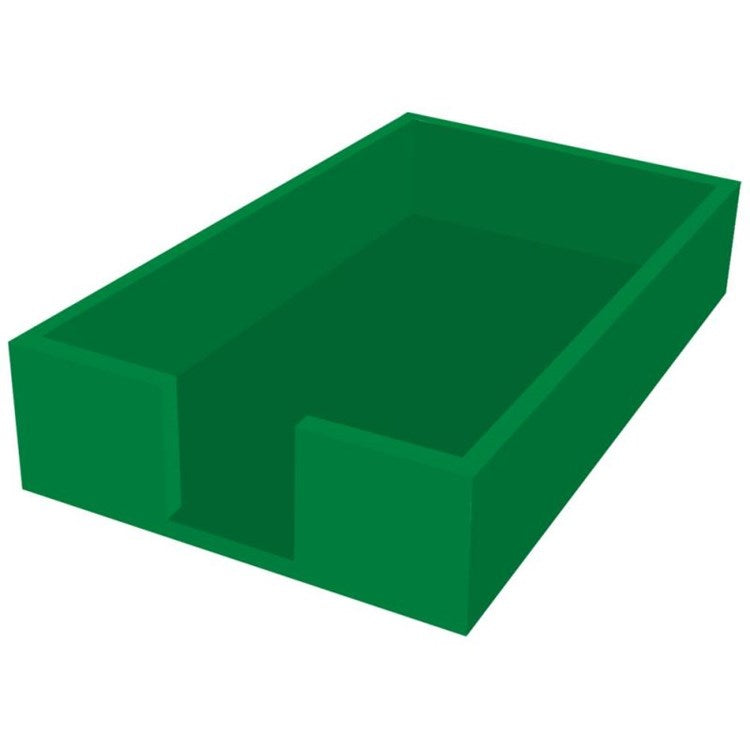 Lacquer Guest Towel Caddy - Green - Guest Towel Caddy