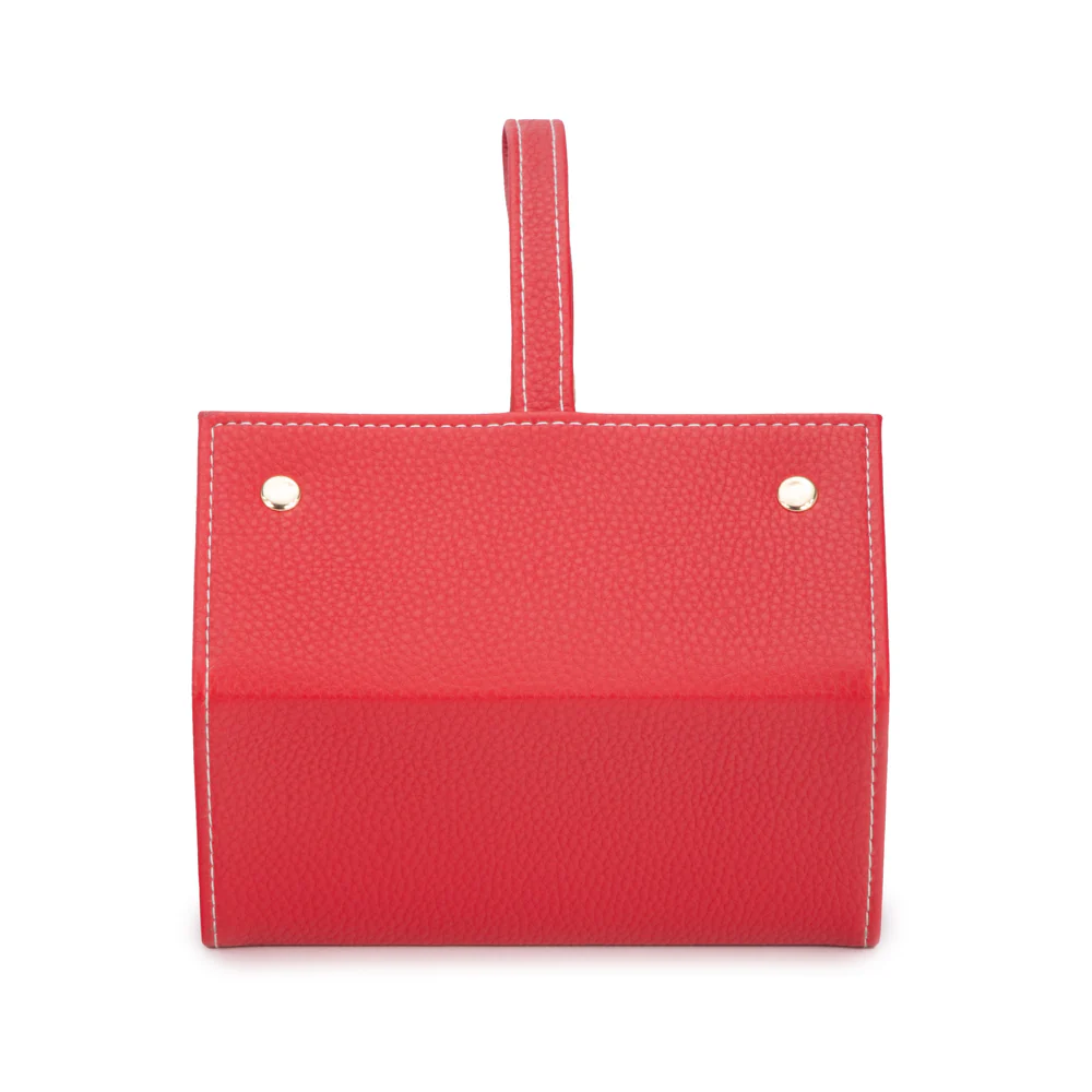 Leah Jewelry and Eyeglass Case - Red - Jewelry and Eyeglass Case