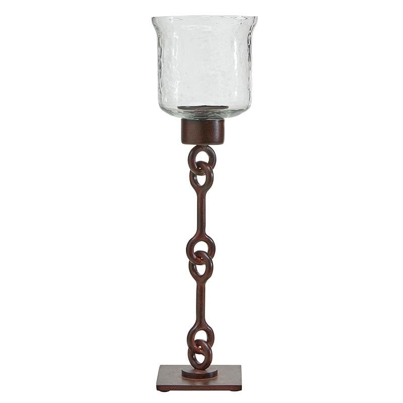 Looped Iron Candleholder - Thumbnail 4