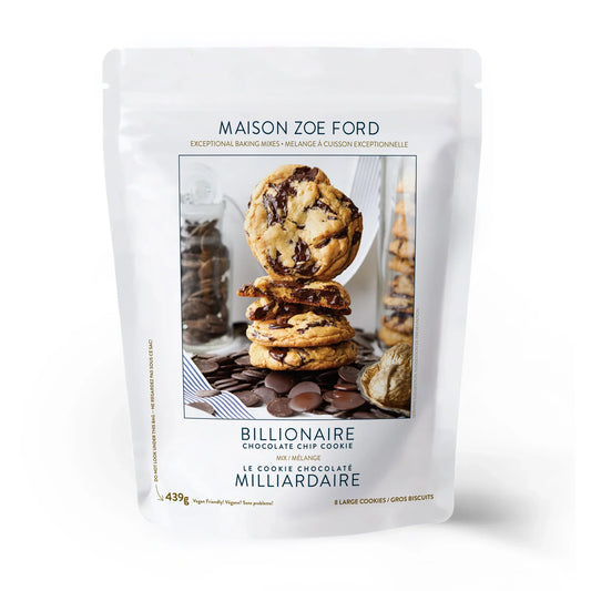 Maison Zoe Ford Billionaire Chocolate Chip Cookie Mix - Gourmet Food