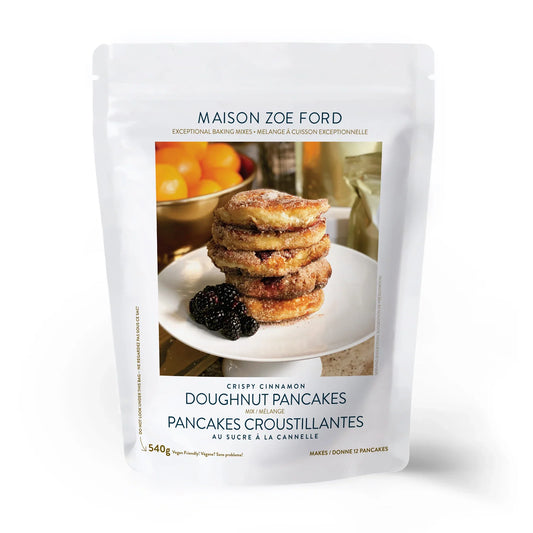 Maison Zoe Ford Crispy Cinnamon Doughnut Pancake Mix - Gourmet Food