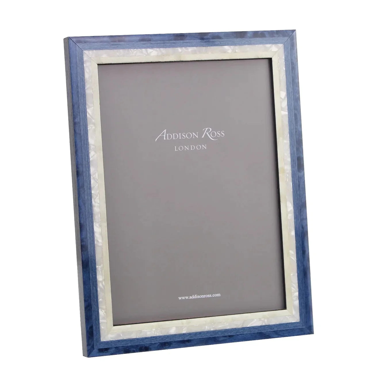 Holland & Williams Marquetry Wood Veneer and Mother of Pearl Frame