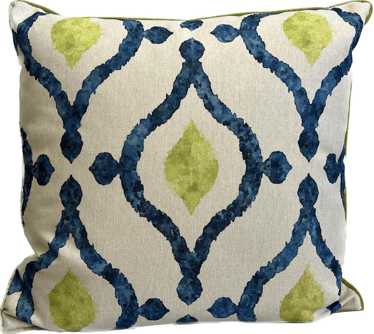 Martel 24’’x24’’ Printed Linen Pillow - Pillows