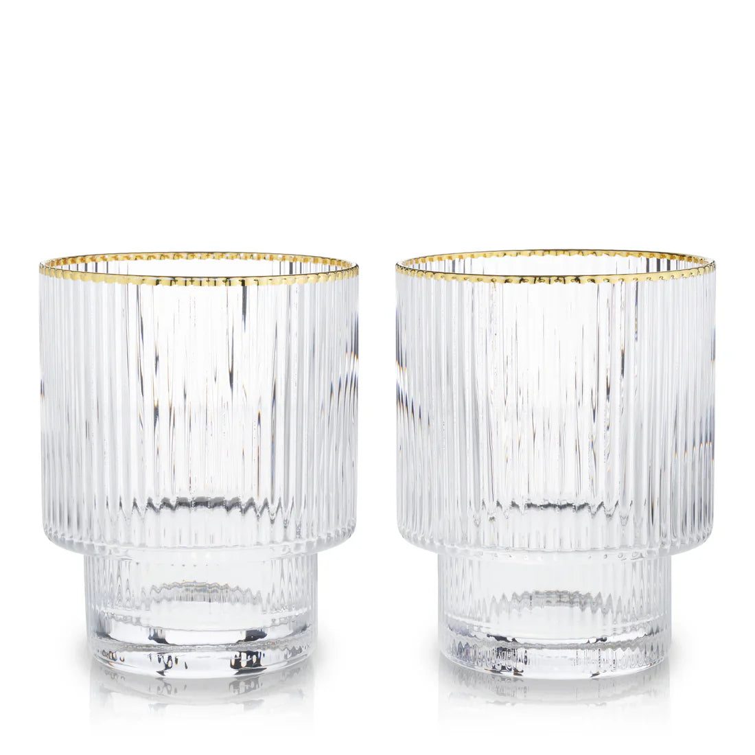 Meridian Crystal Tumblers - Set of 2 - Drinkware