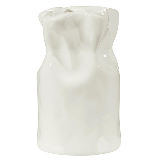 Mini Cinched Ceramic Vase - Home Decor