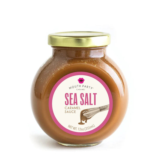 Mouth Party Sea Salt Caramel Sauce - 12 ounces