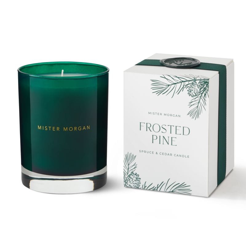 Niven Morgan Frosted Pine Candle - Holiday Home Fragrance