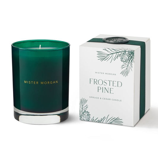 Niven Morgan Frosted Pine Candle - Holiday Home Fragrance
